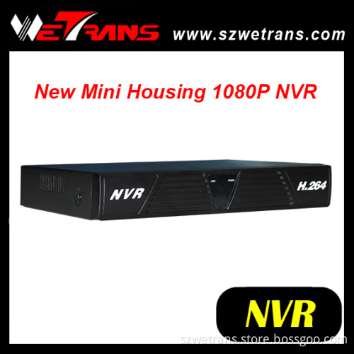 Mini Housing 1080P 4CH Low Cost NVR (TN-1004)